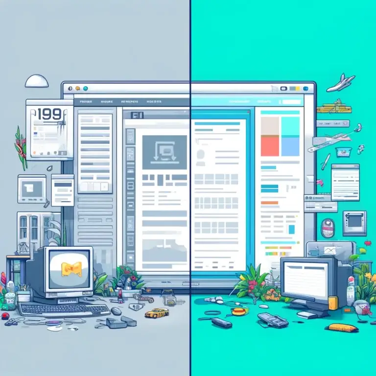 restyling sito web