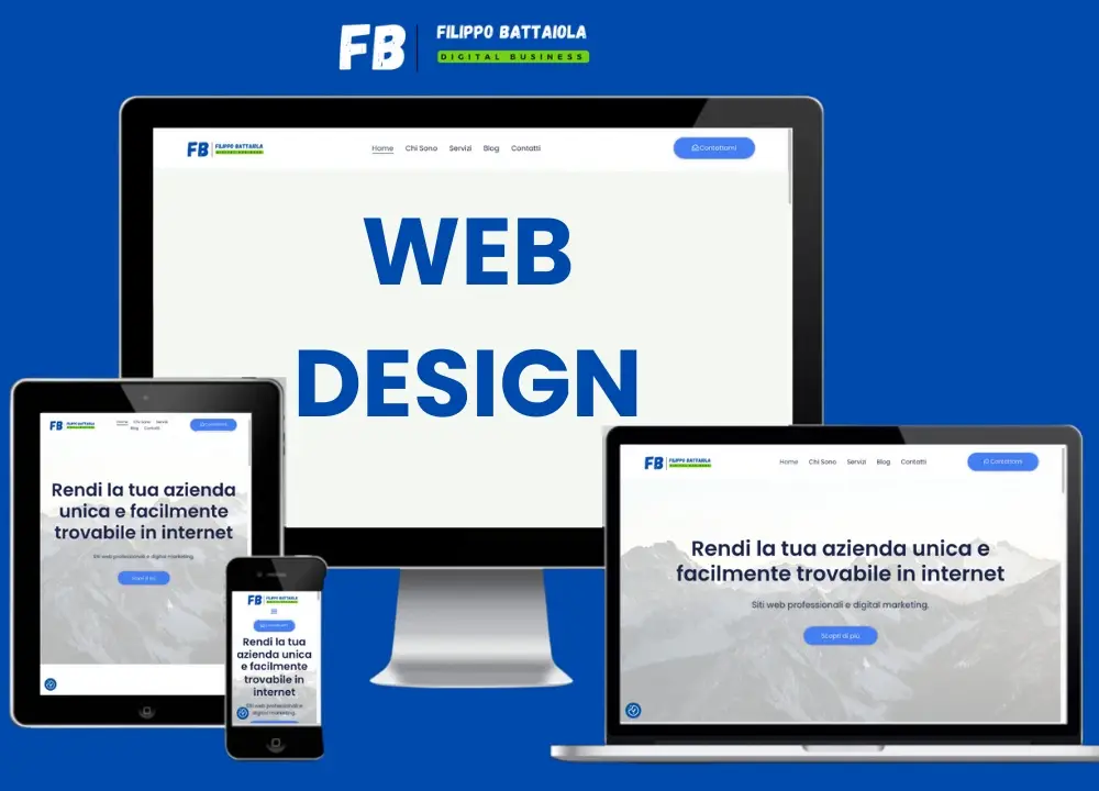 web design ottimizzato trento
